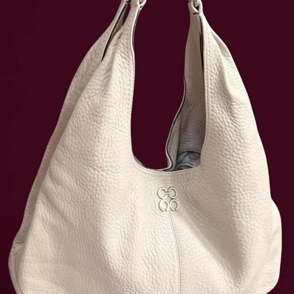 Coach Women's White and Cream Bag